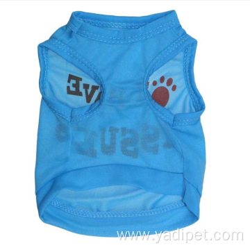 new design supplies Pet Dog Cloth vest